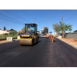 Obras revitalizam a Avenida Bom Jesus, em Campo Largo
